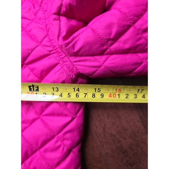 Polo Ralph Lauren Girls Size M 8-10 Pink And Blue quilted Coat - Picture 7 of 8